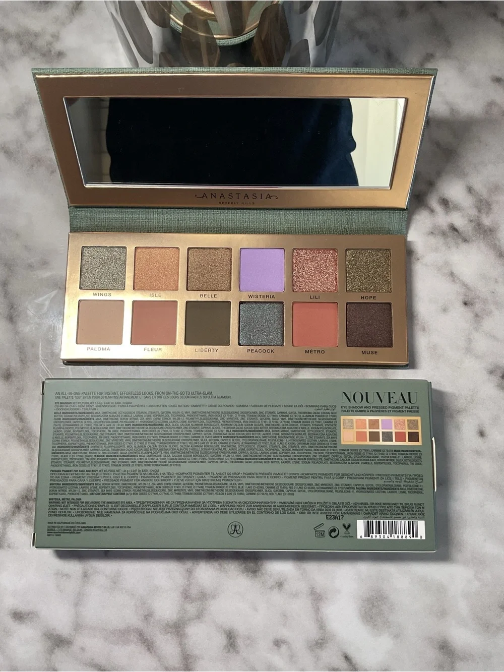 NEW-Anastasia Beverly Hills  Nouveau Eyeshadow Palette